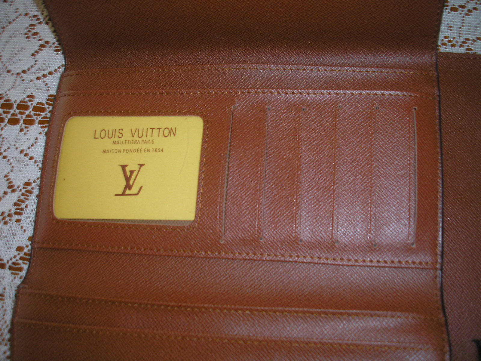 Louis Vuitton Wallet Card Holder real or not - The eBay Community