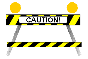 Warning - caution sign