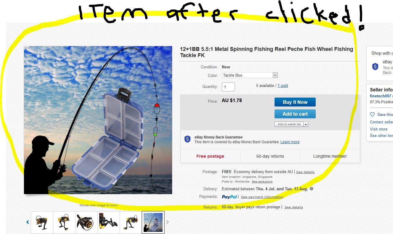 Ebay listings are in breach of pricing regulations... The eBay Community