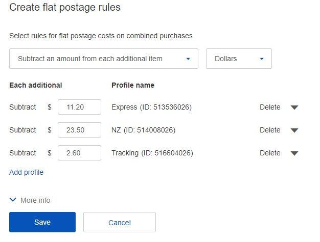 03 - My rate table