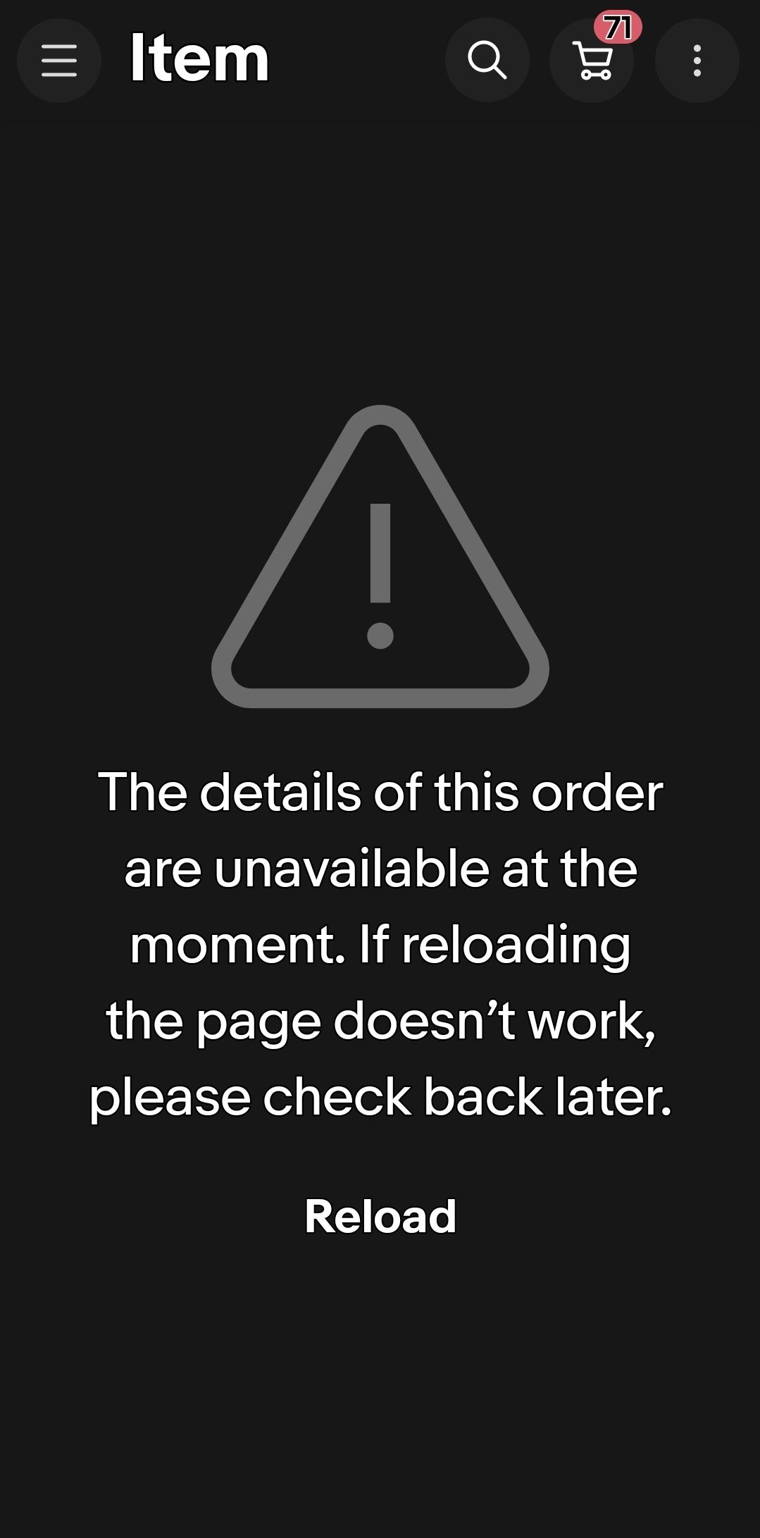 Solved Unable to view product related to feedback. The eBay Community