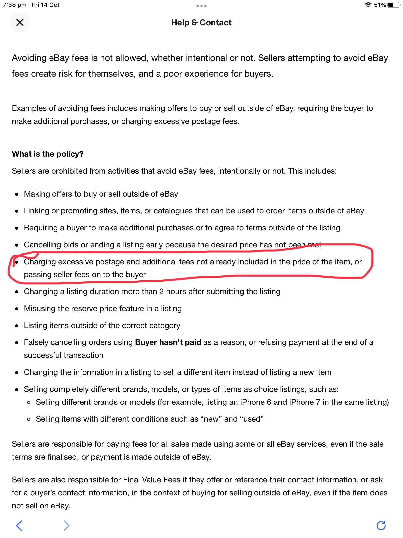 Seller accepted offer, now sent invoice with 4x po... The eBay Community