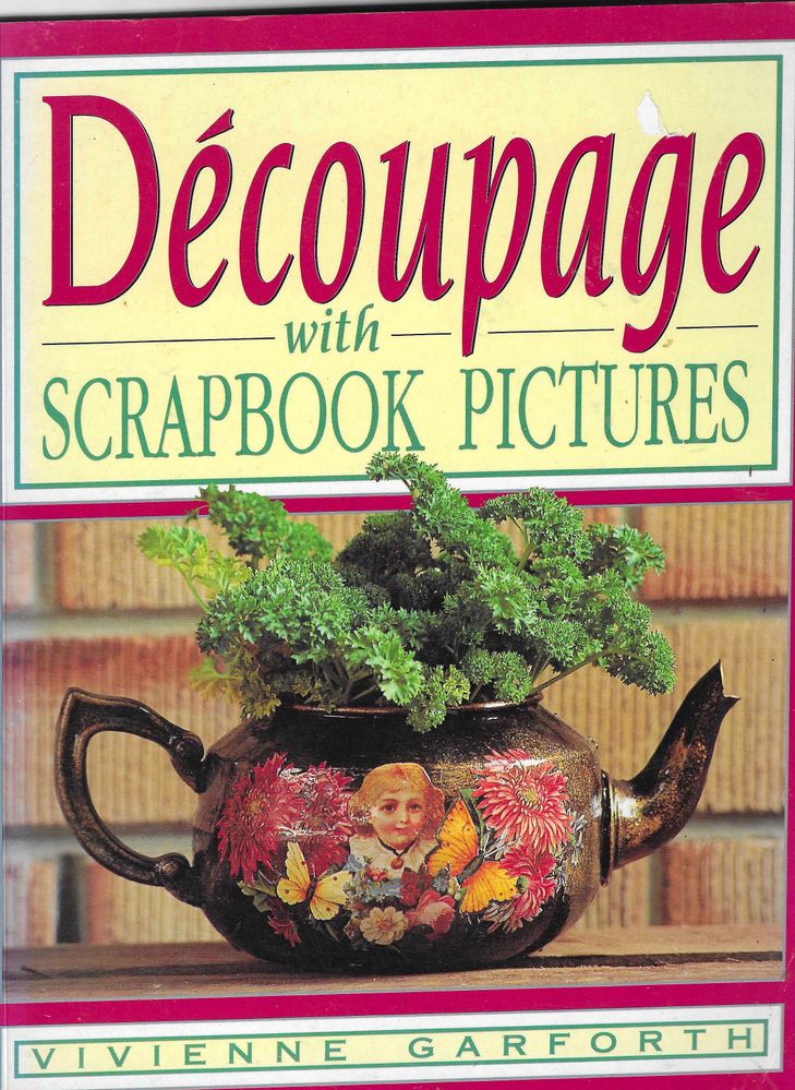 decoupage book